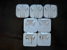 Lot of 7 Original APPLE EarPods Lightning Wired Earphones Headphones iPhone