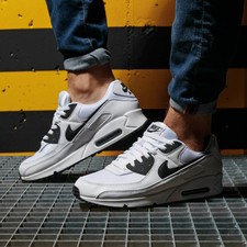 Nike Air Max 90 Leather GS Boys Shoes Trainers UK Size 4.5 833412 113 |  Compra online en eBay