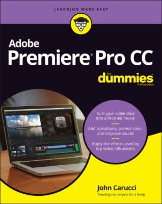 Adobe Premiere Pro CC for Dummies, Paperback by Carucci, John, Brand New, Fre...