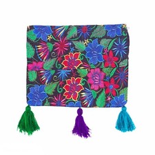 Women  s Purse Handmade Mexican Embroidered Artisanal Crossbody Boho Clutch Bag