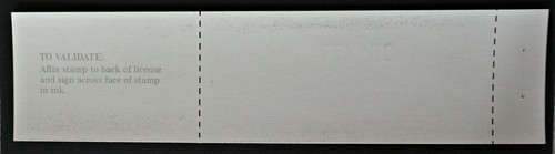 1994 Idaho "Hunter edition" Duck Stamp, ID9a, Harlequin Ducks by William Moore - Picture 2 of 2