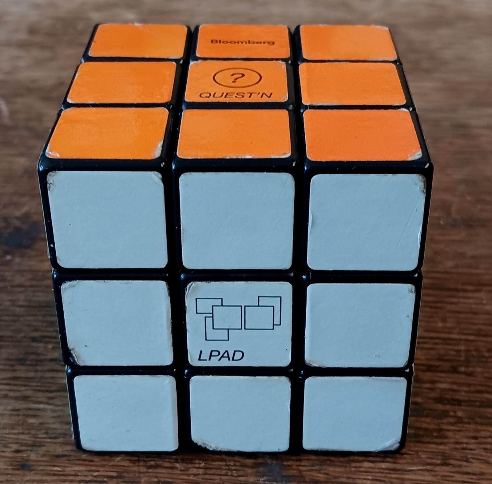 Bloomberg News Lpad Control Panel Brainteaser Puzzle Cube Promo