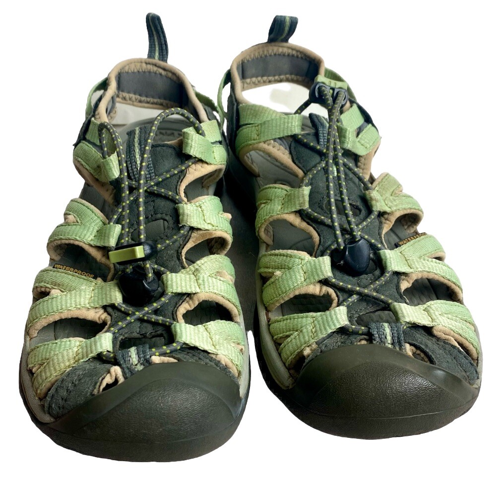 Sandali da trekking da donna Keen Newport verdi taglia 6 5 ●