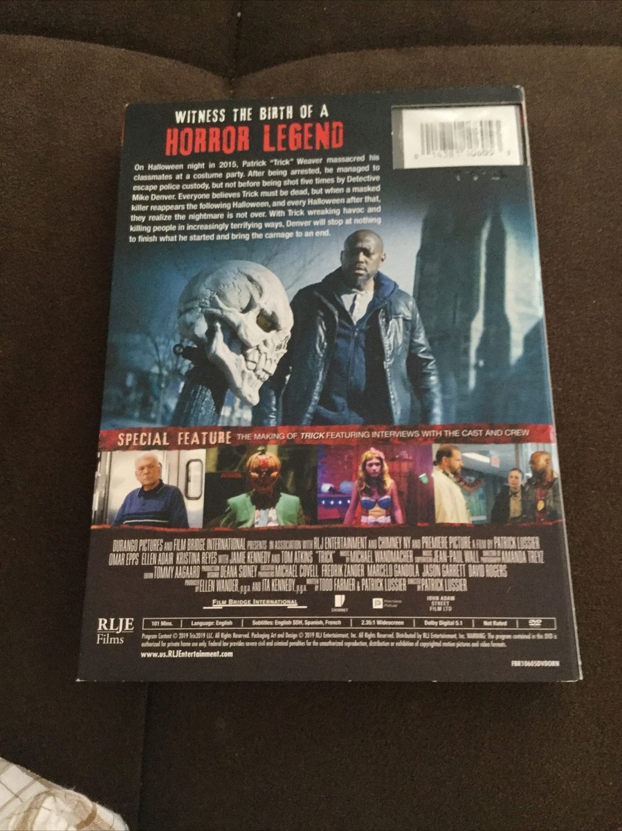 Trick (DVD, 2020) SLIPCOVER! SLASHER HORROR! 14381106053| eBay