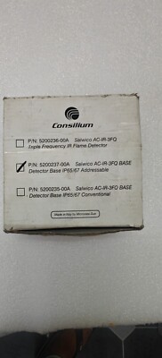 CONSILIUM AC-IR-3FQ Adressierbare Melder Basis 5200237 (1 Stück)