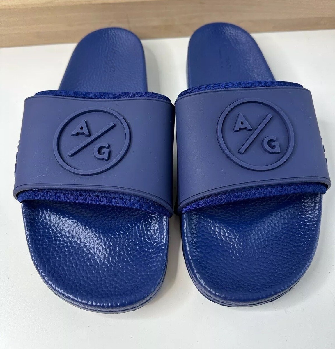 Asher Golf Flight Deck Slides / Navy Blue / Men display picture 3
