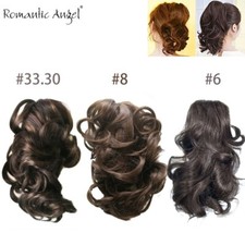 claw clip wavy ponytail extensions as human ponytail long hair hairpiece