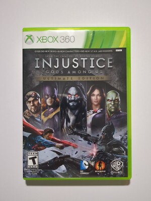 Injustice: Gods Among Us - Ultimate Edition (Xbox 360, 2013), MM, Tested, Works