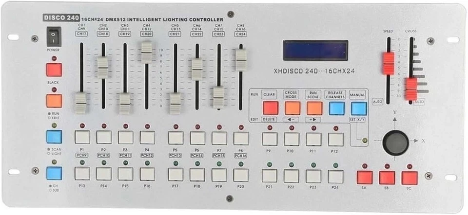 240 Channel Dmx 512 Controller Led Dimmer Console Stage Light DJ Disco Console - Image 4 of 4