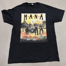 Mana 2025-26 Vivir Sin Aire Graphic Your Concert T-Shirt Sz M