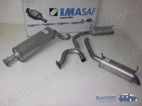 Imasaf Auspuffanlage Ab Kat für Rover Range Rover II 2.5 TD BJ 94-02 | Duplex