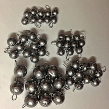 30-100 Stück Jigkopf Set  Bleikopf Bleikugel...