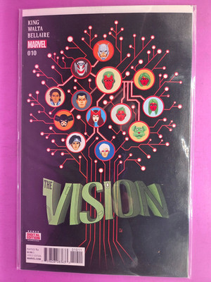 THE VISION  #10   VF/NM    2016    B&B COMBINE SHIPPING