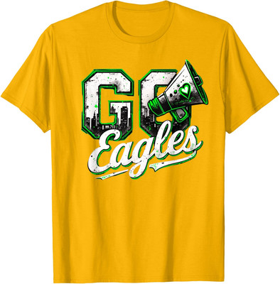 Go Cheer Eagles Design Gifts Animal Design Unisex T-Shirt