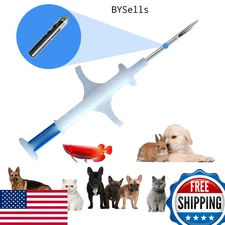 Manruta Pet ID Microchip 100pk Puppies, Cats, Fish 134.2Khz FDX-B 1.25x7mm