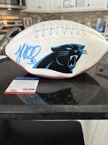 Luke Kuechly Autographed Signed Carolina Panthers NFL Football With Case 