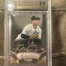 2021 Topps Tier One Nick Madrigal Break Out Auto Silver Ink /10 🔥 BGS 9.5 Auto