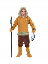 Herren Eskimo Kostüm S Karneval Verkleidung Arktis Kleidung