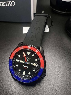 Seiko 5 Sports Pepsi GMT SKX SBSC023 SSK047 Watch Ships From USA