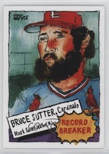 2022 Topps Spotlight 70 II By Record Breaker Andy Friedman Bruce Sutter HOF 0q0
