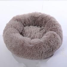 Plush Pet Bed Nest Warm Cozy Dog Cat Cave Sleeping House Cushion Mat Small Med