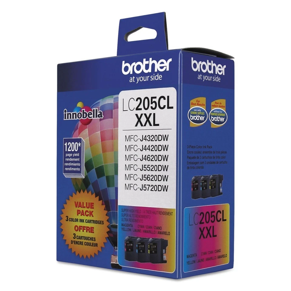 Brother LC2053PKS 1,200 Page-Yield Super High-Yield Ink - C/M/Y (3/Pack) New - Image 4 of 4