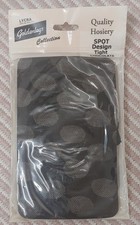 Spot Design Tights Chocolate Colour One Size