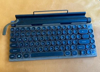 Typewriter Inspired Retro Mechanical Wired & Wireless Keyboard