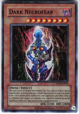 Dark Necrofear RP02-EN042 Yugioh TCG Super Rare NM