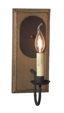 Wilcrest Wall Sconce Textured Pearwood Finish 12 Inches