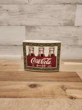 Vintage Coca-Cola Toothbrush Holder Ceramic 