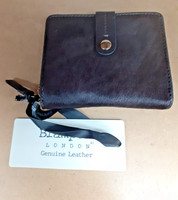 BRAMPTON London Ladies Genuine Leather Purse chocolate hair on BNWT
