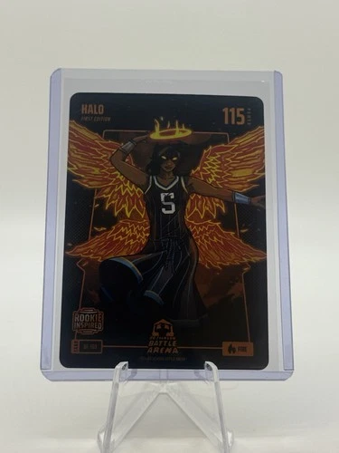 Bo Jackson Battle Arena Halo #BF-103 Angel Reese Fire Battlefoil