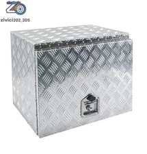 Aluminum Trailer Underbody Truck Bed Storage RV Tool Box 24" x 17" x 18"