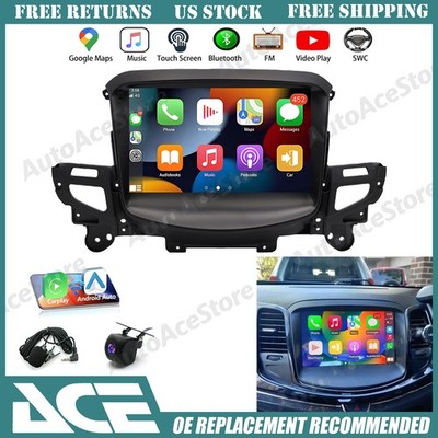 Android 15 9'' Screen Car Stereo CarPlay Android Auto For Holden Commodore 14-17