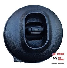 Rear Passenger Window Switch and Bezel Set for with 2002-2008 Dodge Ram Black