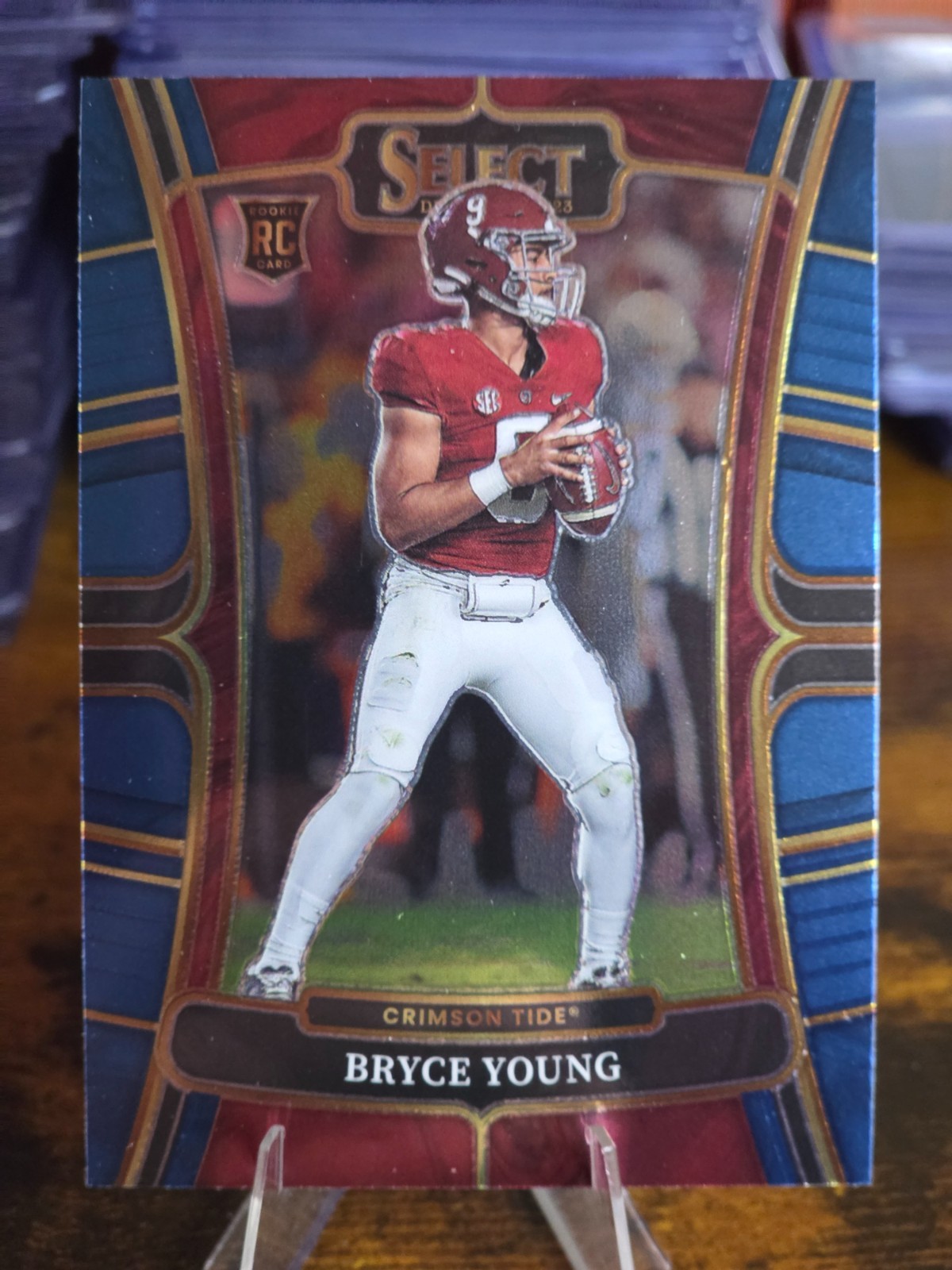 2023 Panini Select Draft Picks - Concourse Bryce Young #1 Blue (RC) Alabama