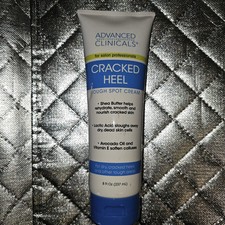 Advanced Clinicals Cracked Heel, Rough Spot Cream 8 fl oz Sealed New  