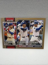 2026 Topps Series 1 Base Turner/Hoerner/Freeman NL AVG Leaders #151 Gold /2026