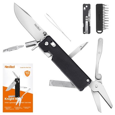 Knight K30 Multitool,11-in-1 Pocket Knife Multi tool with Axis Lock,Serrated ...