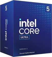 Intel Core Ultra 5 225F Series 2 Arrow Lake 10-Core 6P 4E LGA 1851 with Heatsink