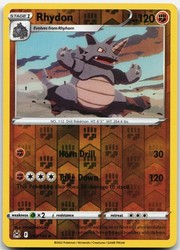 Rhydon 090/196 Lost Origin Reverse Holo Uncommon