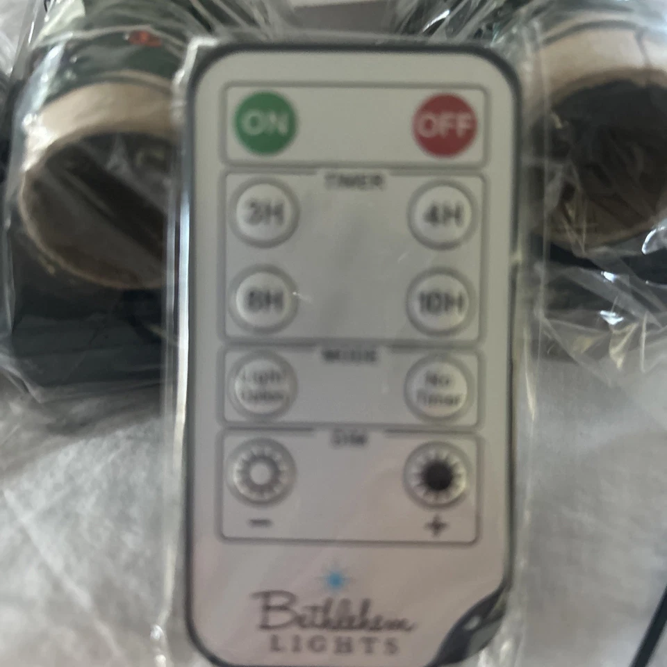 NUEVO Belén Luces 3 Juegos LED Micro Hadas Luces -con Control Remoto Púrpura/Ámbar/Verde Foto 2 de 4