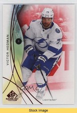 2024-25 Upper Deck SP Game Used Red Victor Hedman #41 READ 13yf