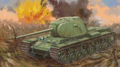 Trumpeter 09544 RUSSIAN KV-3 HEAVY TANK 1:35 Model Kit