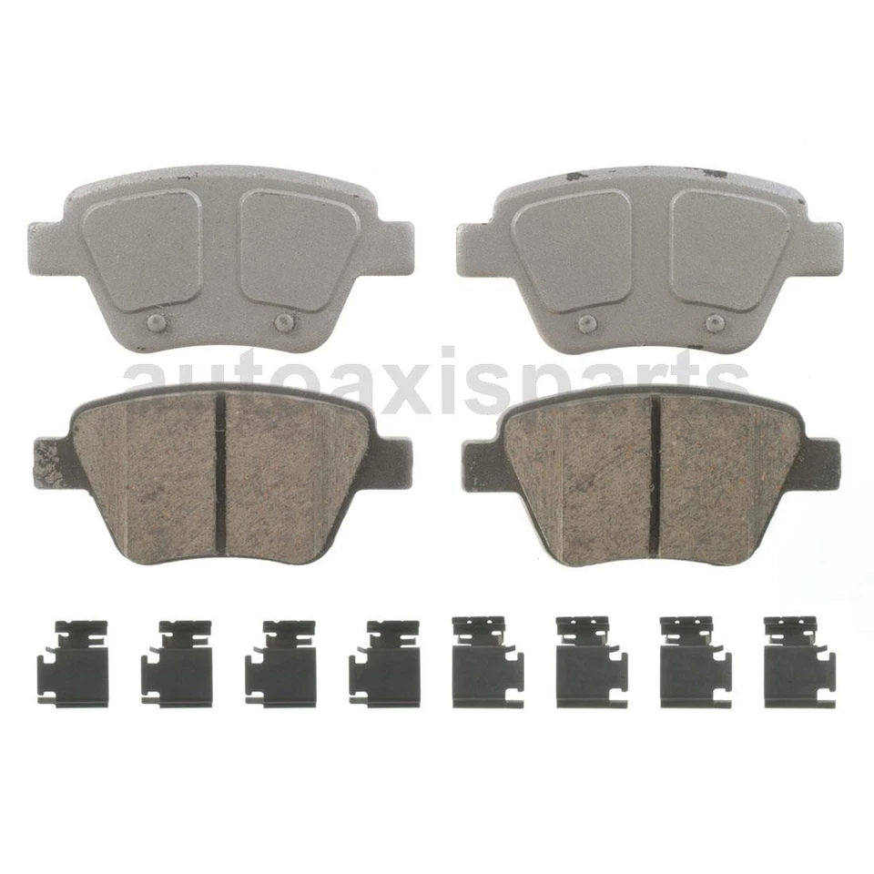 Juego de 3 pastillas de freno de disco trasero Wagner rotor de freno de disco para Audi A3 2011-2013 Foto 3 de 4