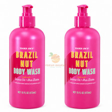 2 Packs Trader Joe's Brazil Nut Body Wash 16 Fl Oz NEW LIMITED