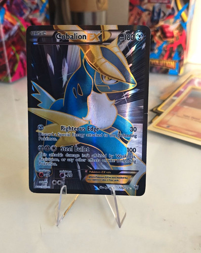 Pokemon TCG Cobalion EX 133/135 B&W Plasma Storm Full Art Holo Ultra Rare