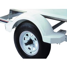 14 in.Plastic Trailer Fender Fits Right and Left Sides 508574