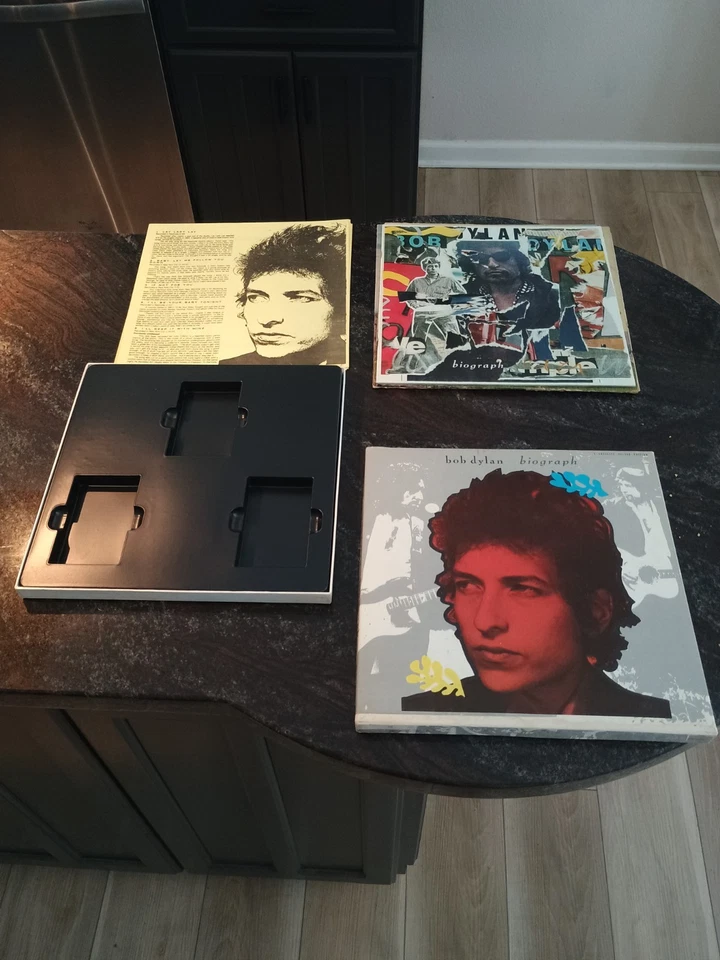 Bob Dylan - "Biograph" 1985 Cassette Box Set - CASE ONLY - Image 2 of 2